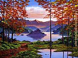 David Lloyd Glover Sunset Reverie painting